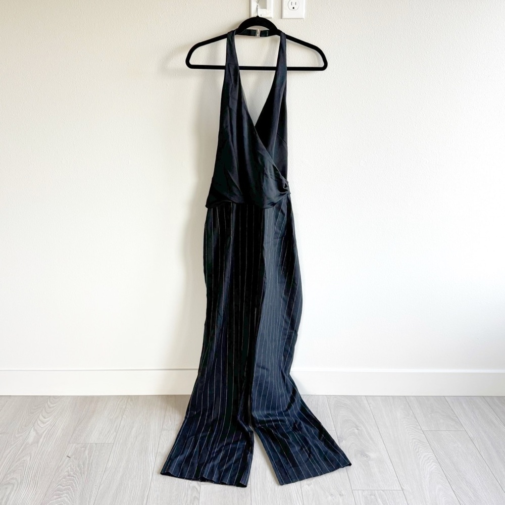 Ralph Lauren Purple Label Mylah Sleeveless Halter Jumpsuit - Picture 5 of 16